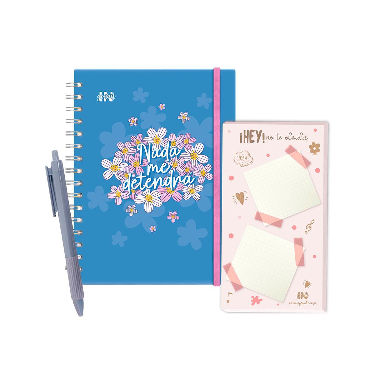 Pack Ingenial Essential: agenda infinita + notas magnéticas + lapicero